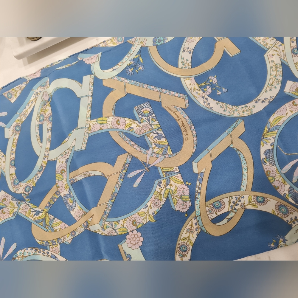 salvatore ferragamo oblong scarf 12×58